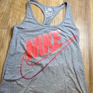Women’s Grey Nike loose Fit Tank Top
